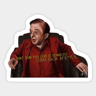 Twin Peaks: That Gum You Like Sticker